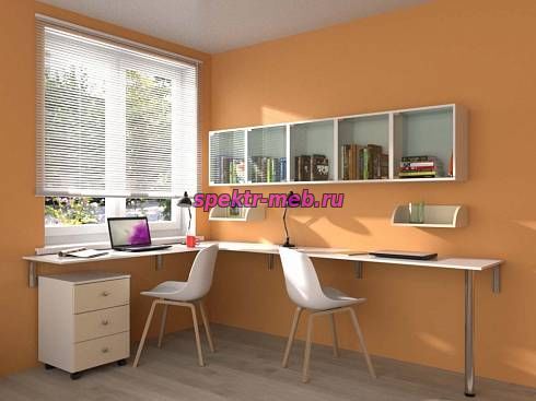 Письменный стол для двоих Дублин 91