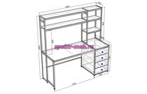 Стол компьютерный Ирис 2