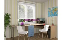 Письменный стол для двоих Вента 72