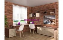 Письменный стол для двоих Колор 57