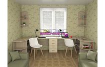 Письменный стол для двоих Канзас 31