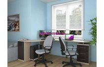 Письменный стол для двоих Виктория 23