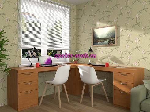 Письменный стол для двоих Вента 78