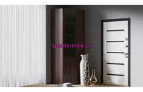 Шкаф угловой для книг Скандинавия