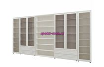 Библиотека с комплектами полок Гаурон-К №2.1