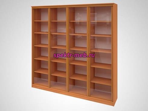 Книжный шкаф-купе Шторм-4
