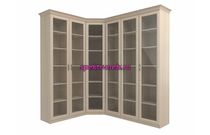 Угловой шкаф для книг Модуль 2.7