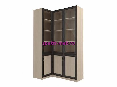 Угловой шкаф для книг Таванг 22