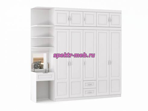 Шкаф со столом Лея 4