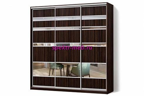 Шкаф-купе трехдверный Классик