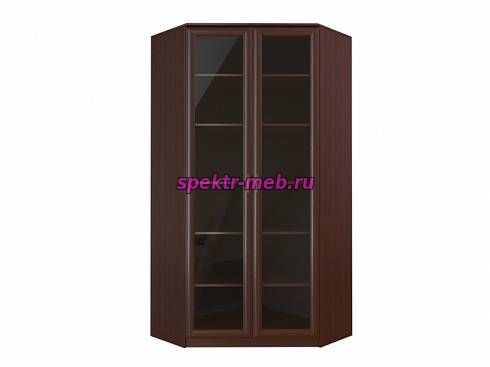 Угловой шкаф для книг Кайетур 2.1