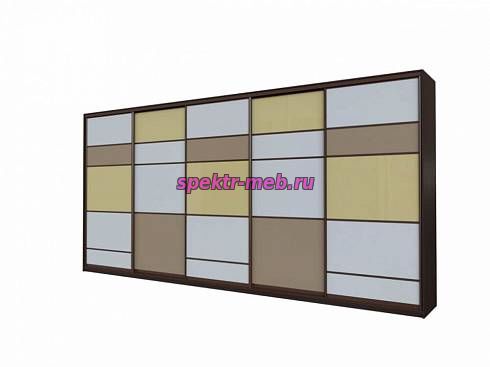 Пятидверный шкаф купе Зшаара