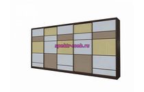 Пятидверный шкаф купе Зшаара