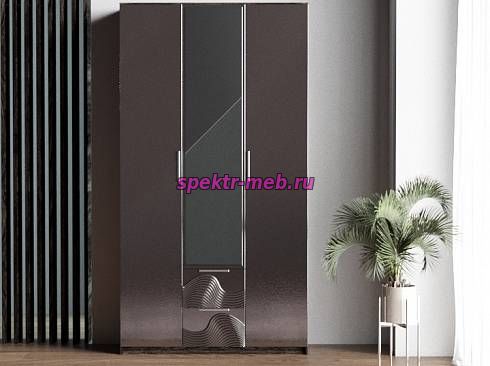 Шкаф 3D-1 глянец