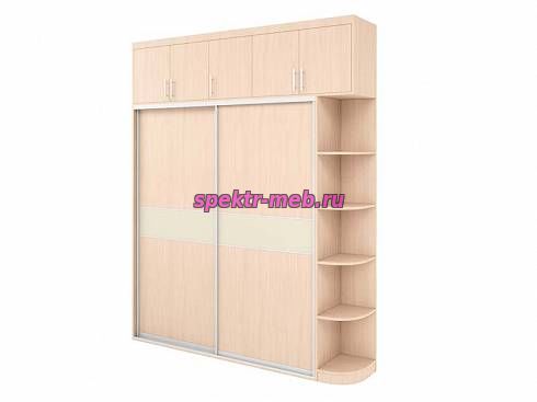 Шкаф-купе с антресолью Лайт 6