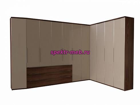 Угловой шкаф Глянец 14