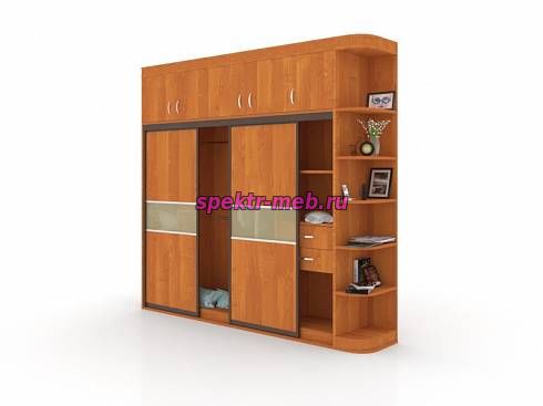 Шкаф-купе с антресолью Шарм 19