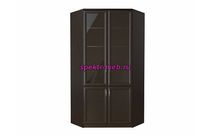 Угловой шкаф для книг Фобос 2.2