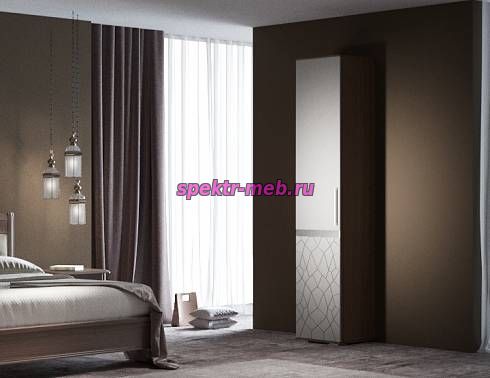 Шкаф-пенал Кристалл К111