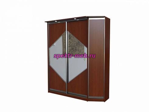 Шкаф-купе со скошеным углом Марта 5