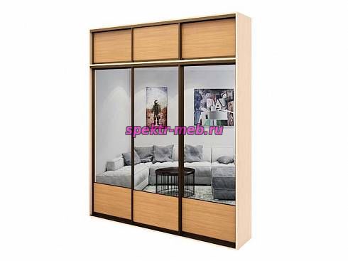 Шкаф-купе с антресолью Лайт 5