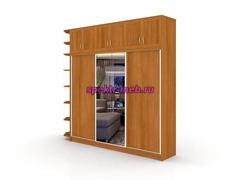 Шкаф-купе с антресолью Эко 4