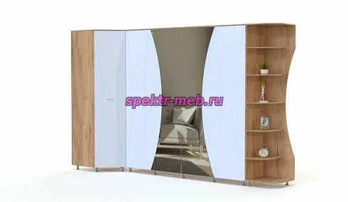 Угловой шкаф Луна 8