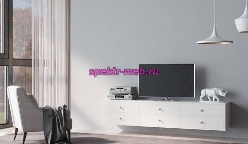 Кликните для увеличения изображения Подвесная тумба под ТВ Сабрина
