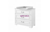 Комод со съемным пеленатором Ines White