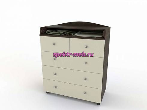 Комод на колесиках Лекси 9