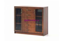 Комод со стеклянными дверцами Маркиз