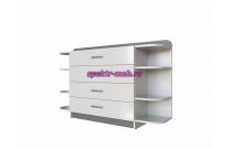 Комод Гео-4 с открытыми полками