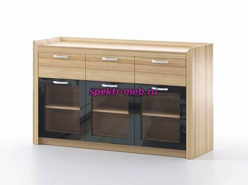 Комод со стеклом Габриелла-01