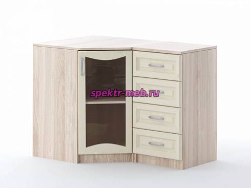 Комод угловой Катерина-4 МДФ