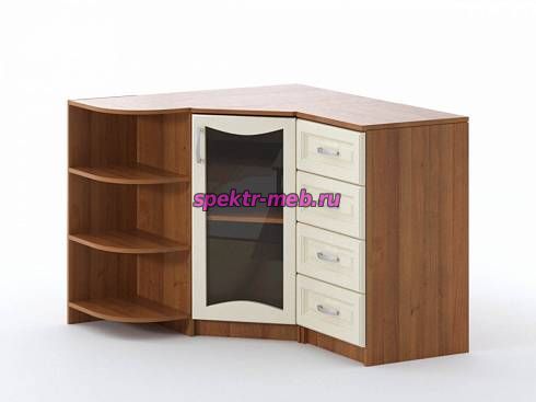 Комод угловой Катерина-5 МДФ