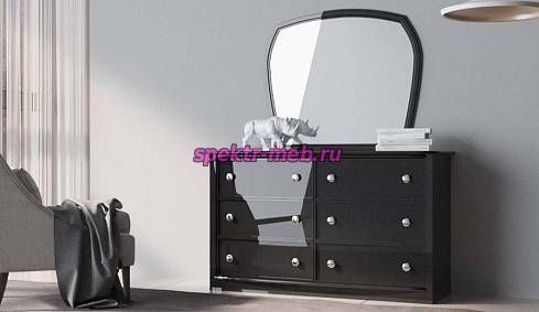 Комод с зеркалом Хлоя 12