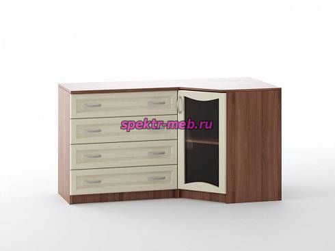 Комод угловой Катерина-3 МДФ