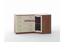 Комод угловой Катерина-3 МДФ