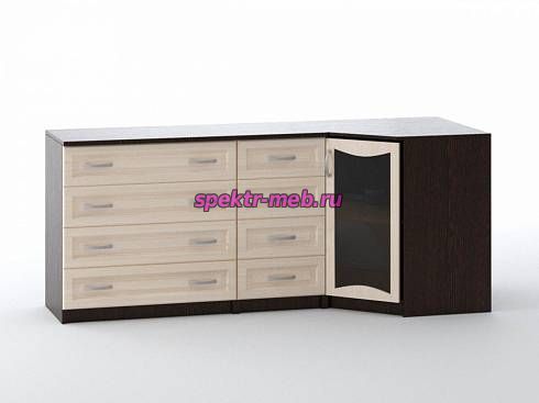 Комод угловой Катерина-2 МДФ