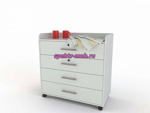 Комод на колесиках Лекси 6