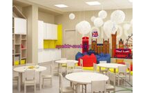 Стол круглый, регулируемый по высоте