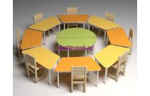 Стол «Трапеция» регулируемый, ЛДСП