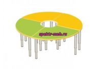 Стол «Круг 1», регулируемый