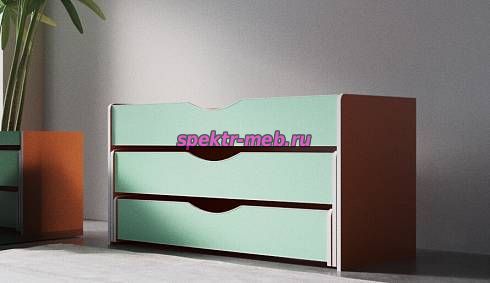 Кликните для увеличения изображения Кровать трехъярусная Фантазия 2