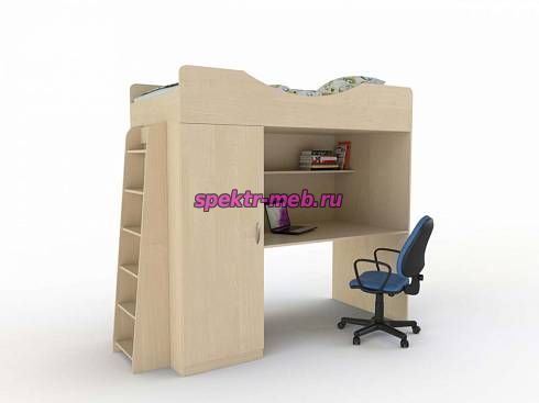 Детская кровать-чердак Миф 9.1