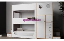 Кровать трехъярусная Алекса 4