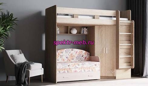 Кровать с диваном Карон 05