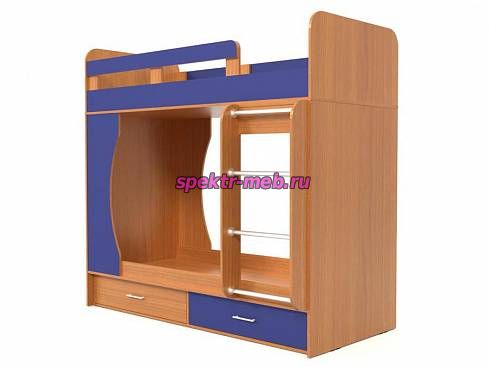 Детская двухъярусная кровать ДМ 112