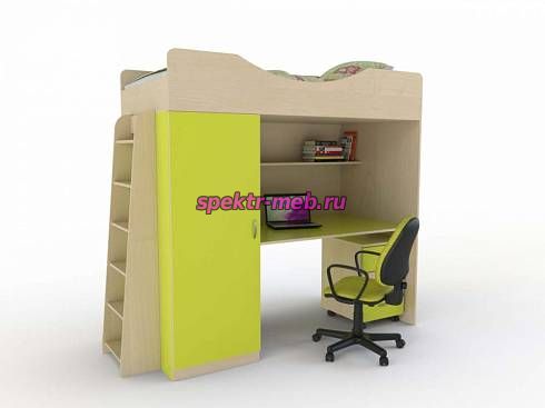 Детская кровать-чердак Миф 9.2