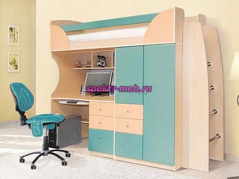 Комплект мебели для детской комнаты Комби